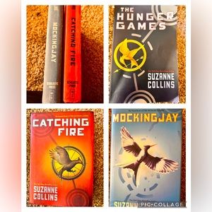 (3 total books) HUNGER GAMES TRILOGY FIRST EDITION 1,2,3